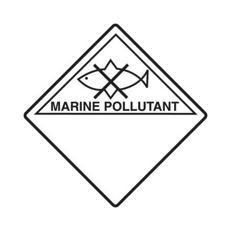 TDG PLACARD MARINE POLLUTANT 273MM X TCP975VS50